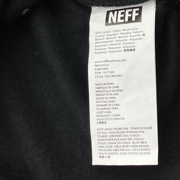 Disney Mickey Mouse Hoodie Mens M Black Graphic Pullover Sweatshirt Checkered - Picture 9 of 12